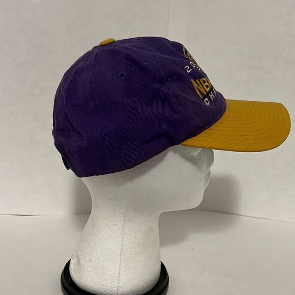 Vintage Y2K Los Angeles Lakers NBA Finals Champions 2000 Snapback Hat Kobe Bryan - Picture 5 of 6